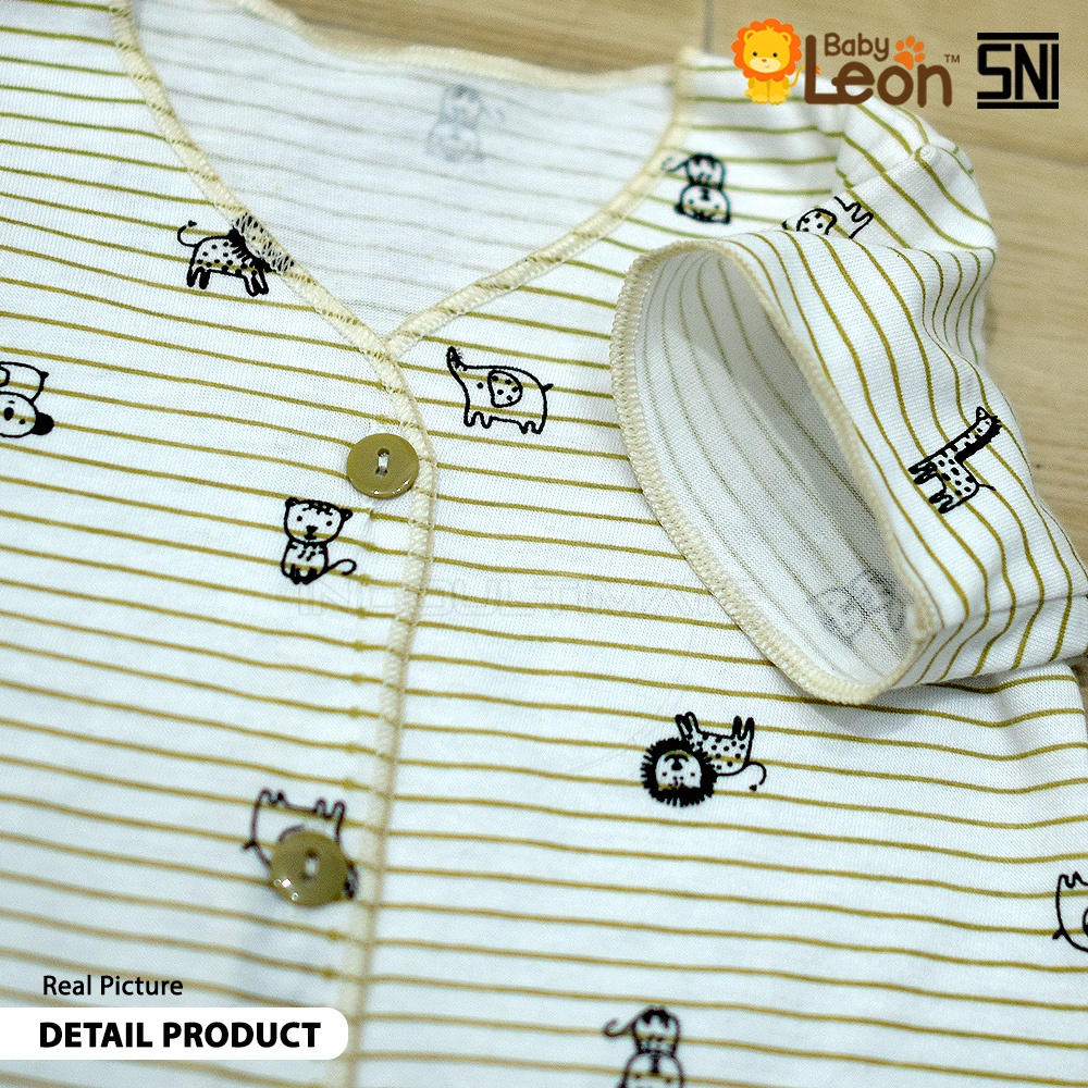 1Pcs Baju Bayi Celana Bayi Newborn (0-3 Bln) BABY LEON BC-8711 Baju Lengan Pendek Bayi Baju Lengan Panjang Bayi Baju Tidur GR-236 Gurita Bayi Instan Atasan Bayi Kaos Bayi Pakaian Bayi Celana Pendek Bayi Celana Harian Bayi BC-8712 CLB-8713 CLB-8714 BH-8799