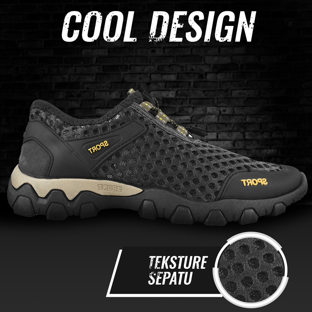 Sepatu Gunung  Hiking Pria Cowok Outdoor - KJ-56