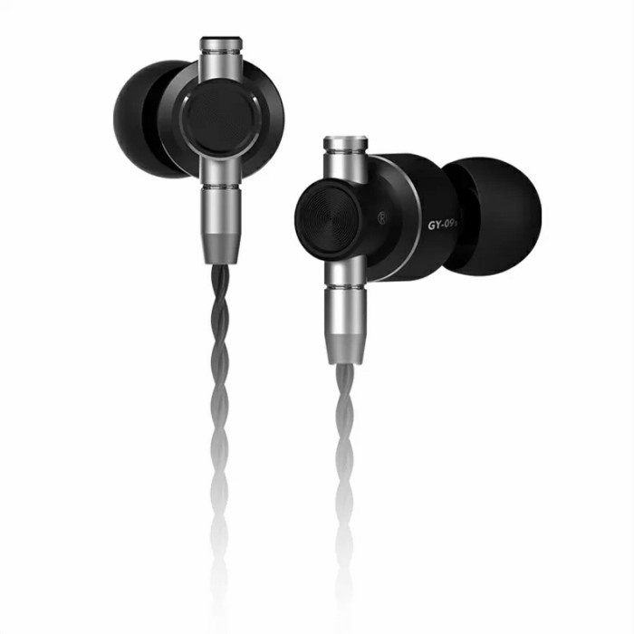 Reecho GY-09S with Mic Earphone HIFI Dynamic Heavy Bass