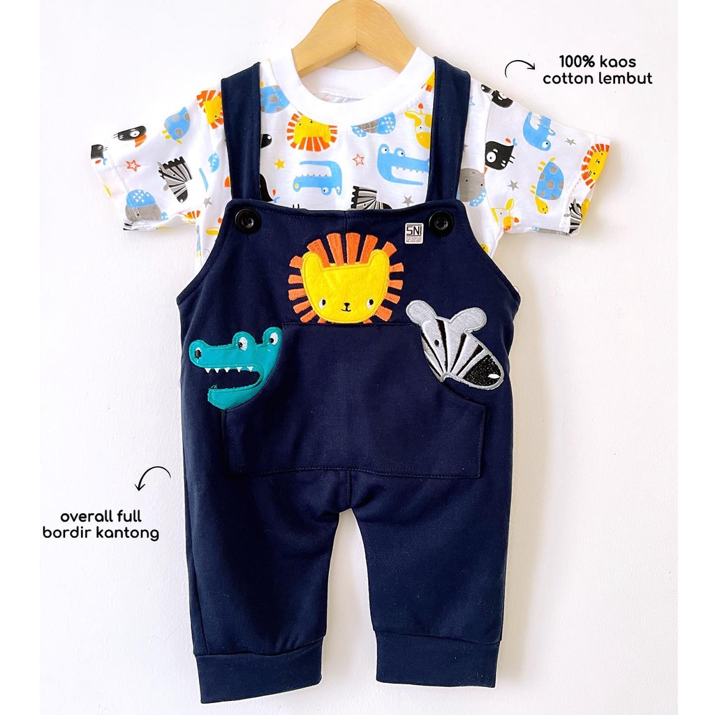 ZOO OVERALL TUXEDO tuxedo anak baju bayi overall anak costum pilot babeebabyshop