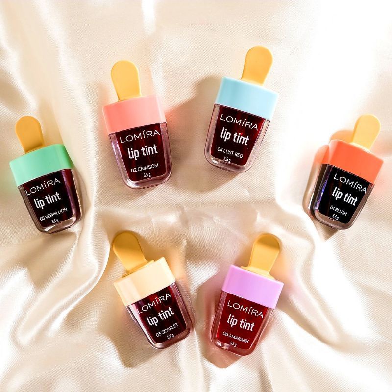 LOMIRA LIPTINT | LIP TINT LOMIRA | PEWARNA BIBIR MURAH | LOMIRA LIPTINT ICECREAM