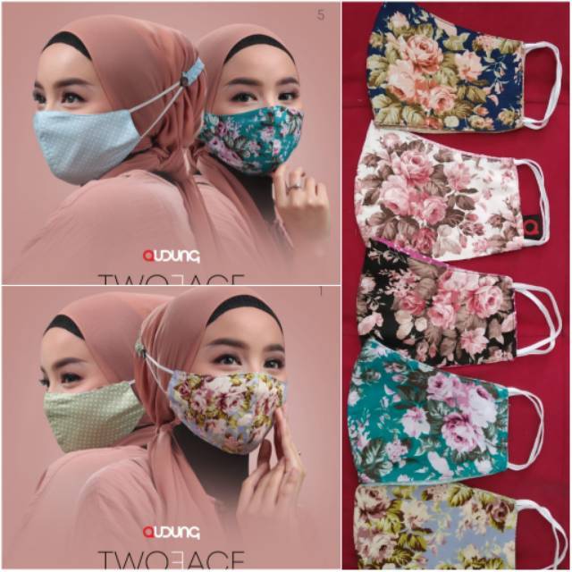 ~READY~ Masker twoface two face ori by Qudung