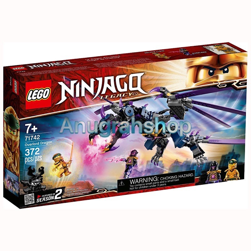 LEGO 71742 NINJAGO Overlord Dragon