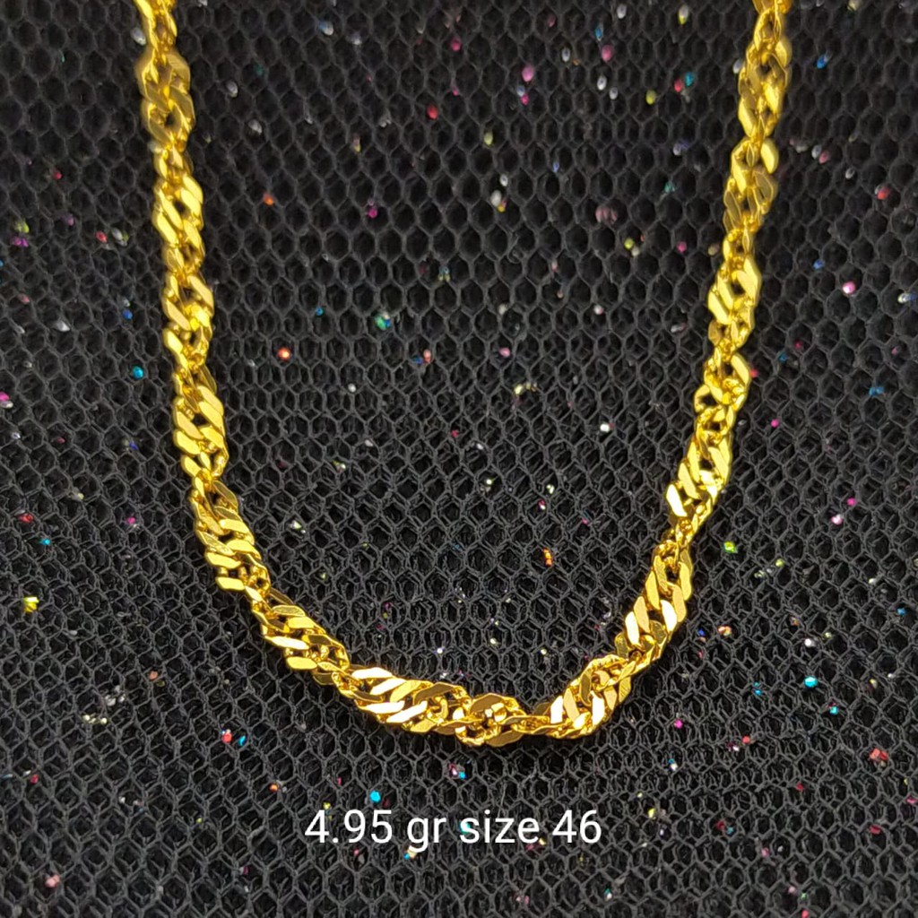 New Kalung Emas 17 K - 4.95 gr Kadar 750 - 3079