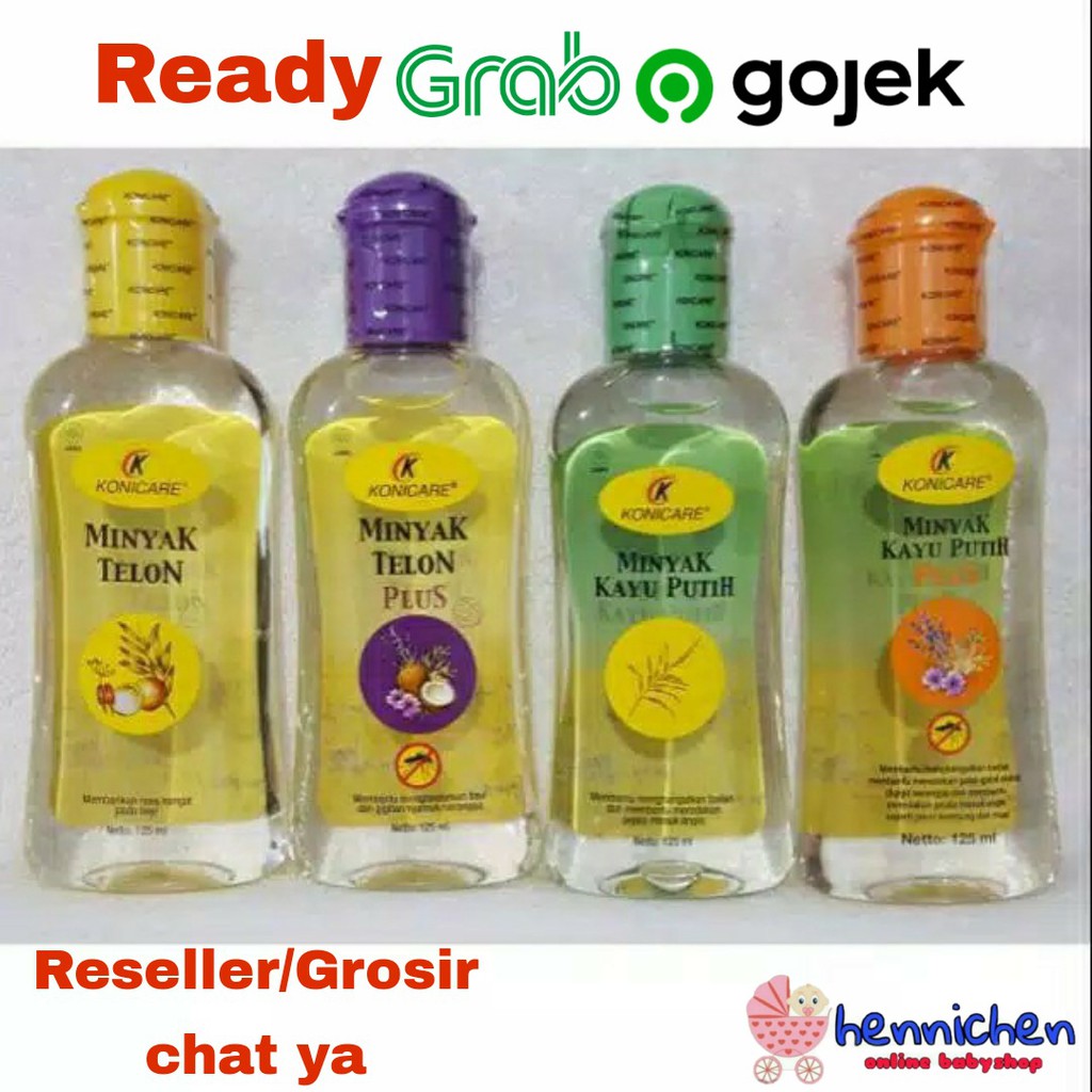 Konicare Minyak Telon | Telon Plus | Kayu Putih | Kayu Putih Plus - 125mL / HANDSANITIZER konicare 60ml