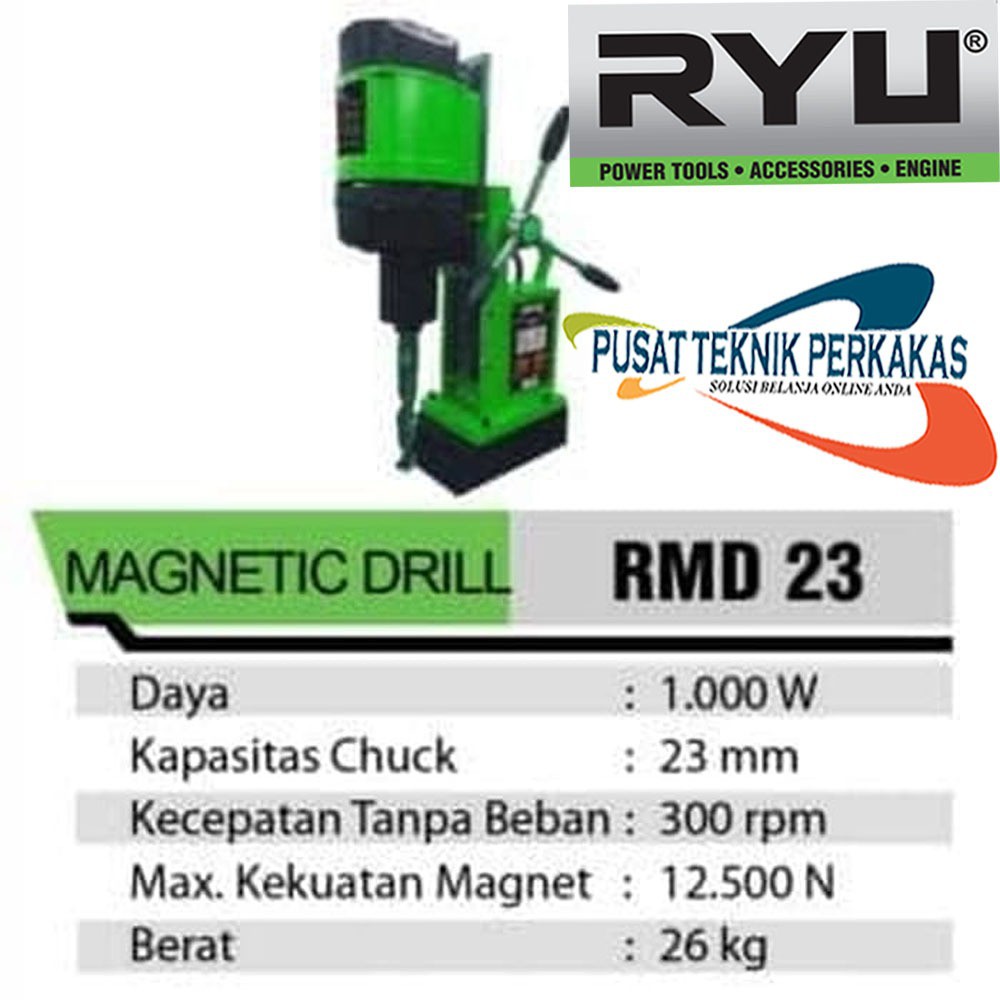 RYU RMD 23 RYU BOR MAGNET 23MM MAGNETIC DRILL RMD 23 TEKIRO Bor magnet