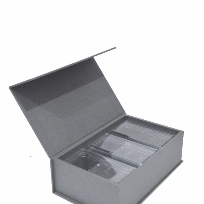 

Sale!!! Kotak Kado Souvenir Box Kue Kering Hampers Uk 25X15X8Cm - Abuabu - Paling Diminati