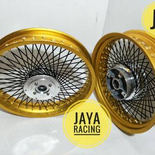 Sepaket velg  model tk ring  17  tapak  lebar  350 250 Ninja R 