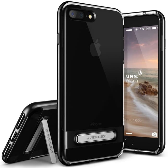 Verus Crystal Bumper iPhone 7 Plus Case Jet Black