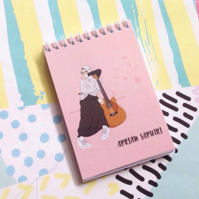 Notebook A6 Custom | notes buku custom A6