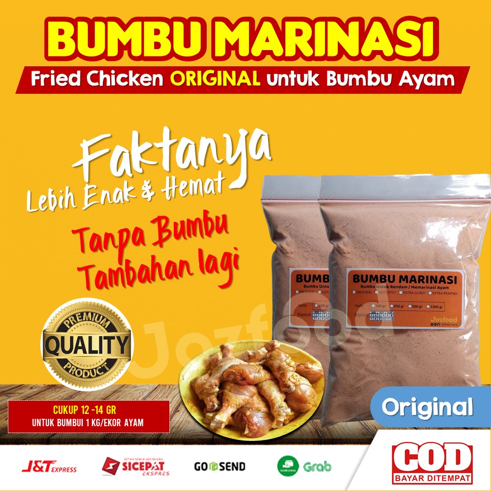 

Bumbu Marinasi Ayam Fried Chicken Ayam Geprek 1kg