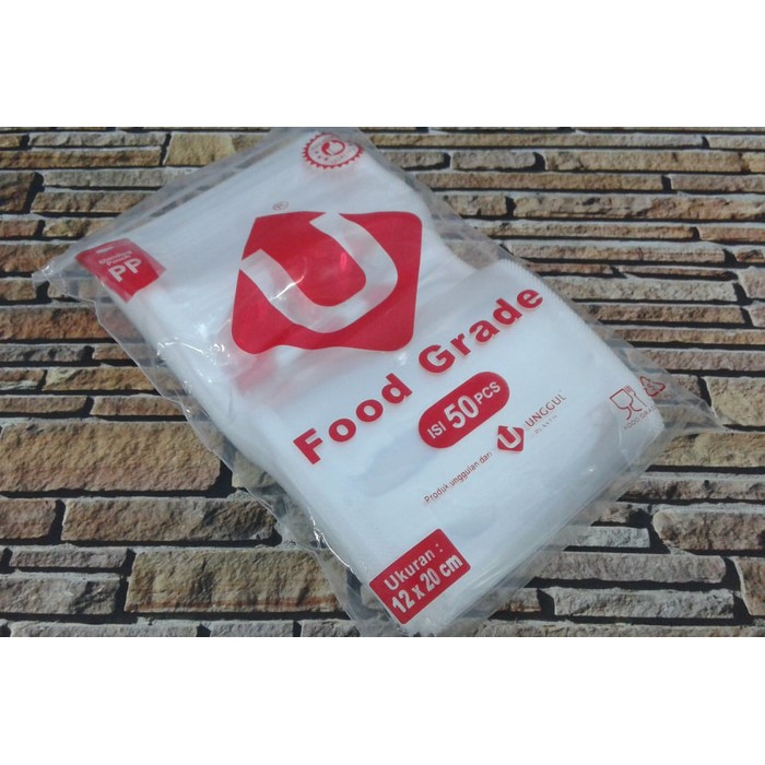 STANDING POUCH 12 x 20 CM [ISI 50 PCS] | PLASTIK KLIP BERDIRI