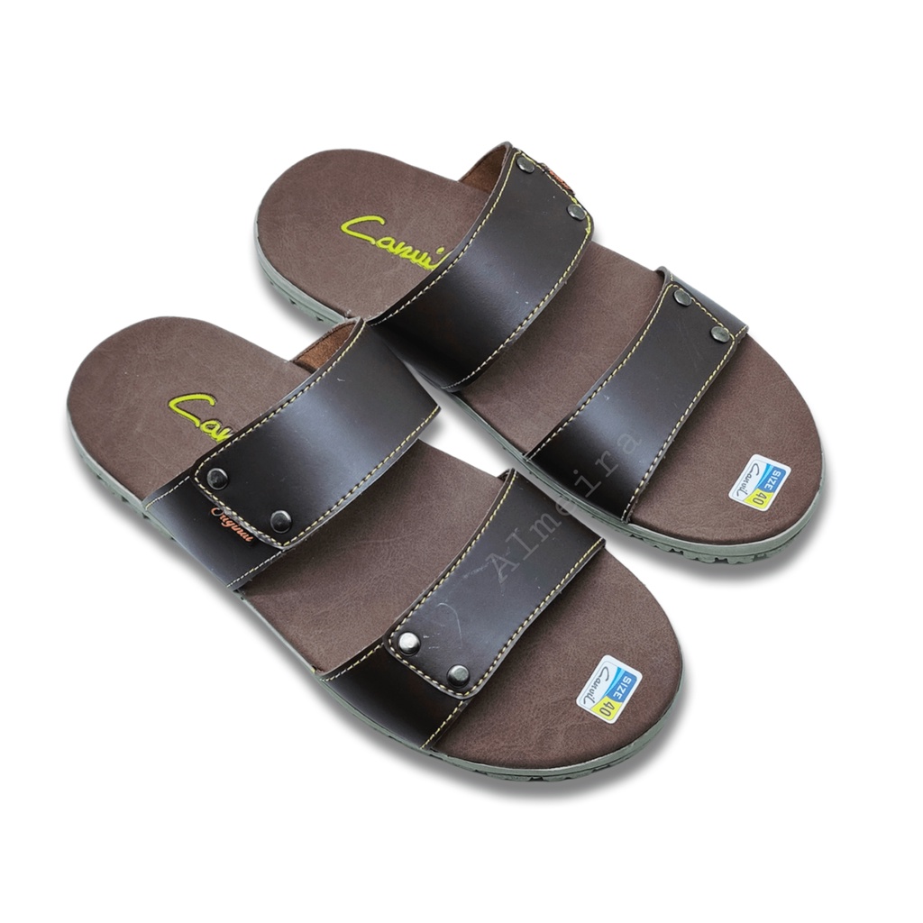 Sandal Selop Pria Canvil Casual Terbaru | Sandal Slide Import | Sandal Modis