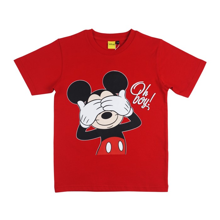 rjt04vt Kids Icon - Kaos Anak Laki-Laki Disney Mickey 4-14 Tahun - Mm302100200 - 10 Thn Tgt501Y