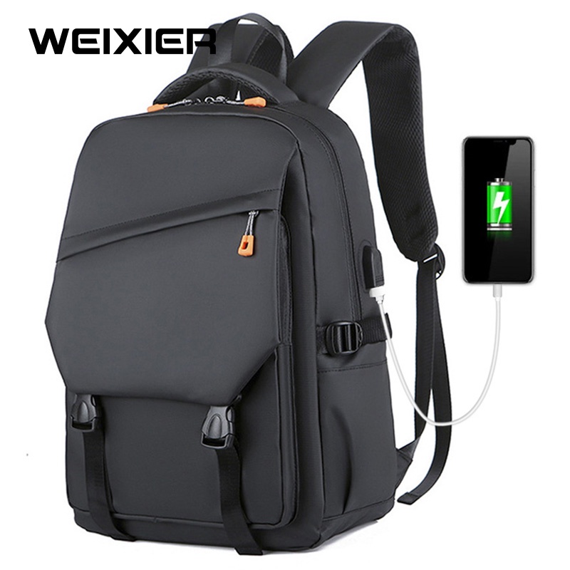 WEIXIER 5258 Tas Punggung Pria Ransel Laptop Anti Air WK-SBY