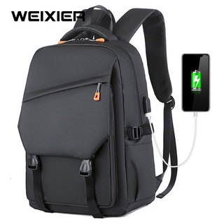 WEIXIER 5258 Tas Punggung Pria Ransel Laptop Anti Air WX-OS