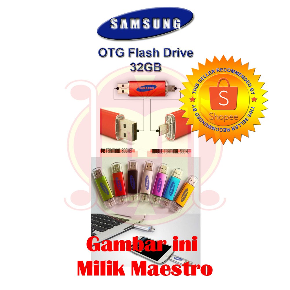 Flashdisk OTG Samsung 32GB Bergaransi - Flashdisk Samsung OTG 32GB