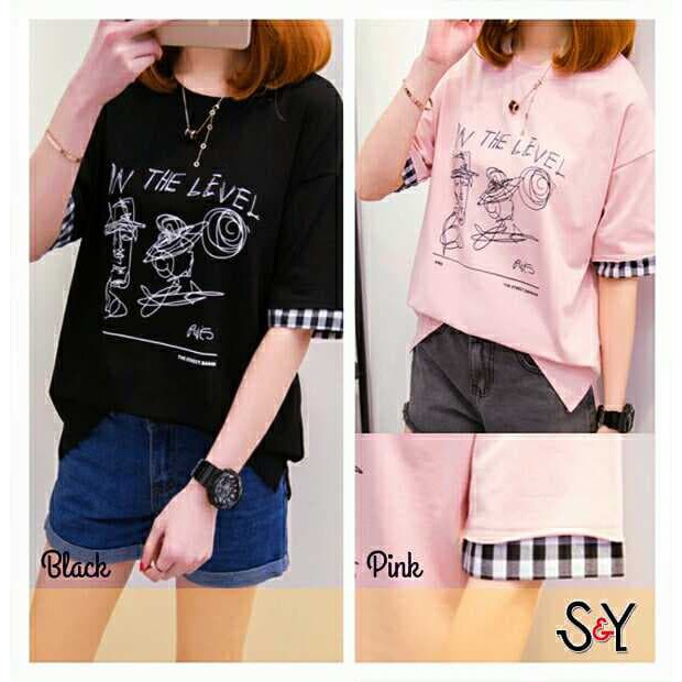 Atasan Wanita - Blus Sifon - Blouse Wanita Jumbo Ivy Blouse Wanita Bigsize Xxl - Hitam Produk