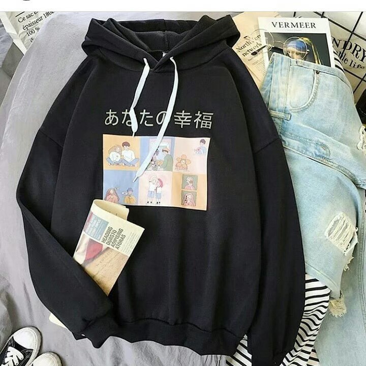 RCL - JAKET SWEATER MADELINE FAITH SWEATER HOODIE BAHAN FLEECE UNISEX