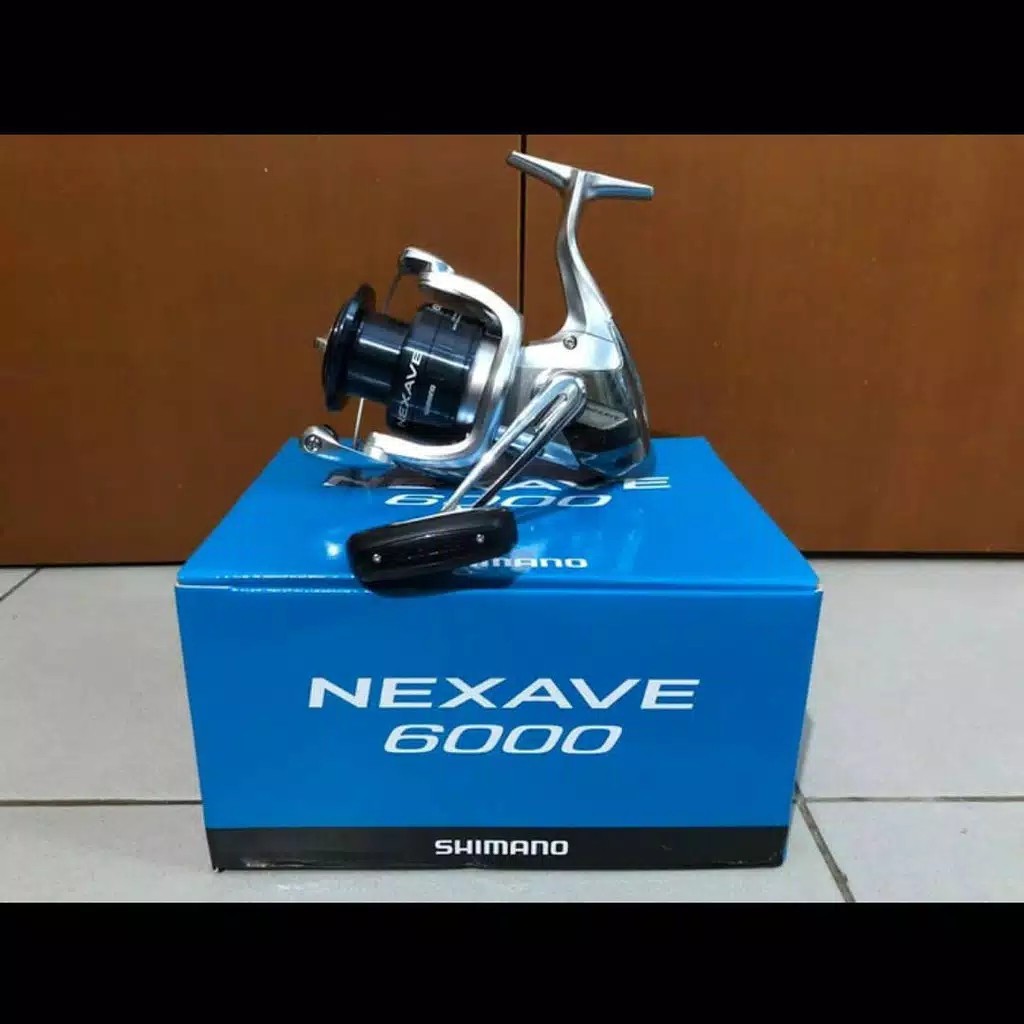 REEL SHIMANO NEXAVE 6000FE/8000FE REL PUTARAN JORAN GULUNGAN SENAR