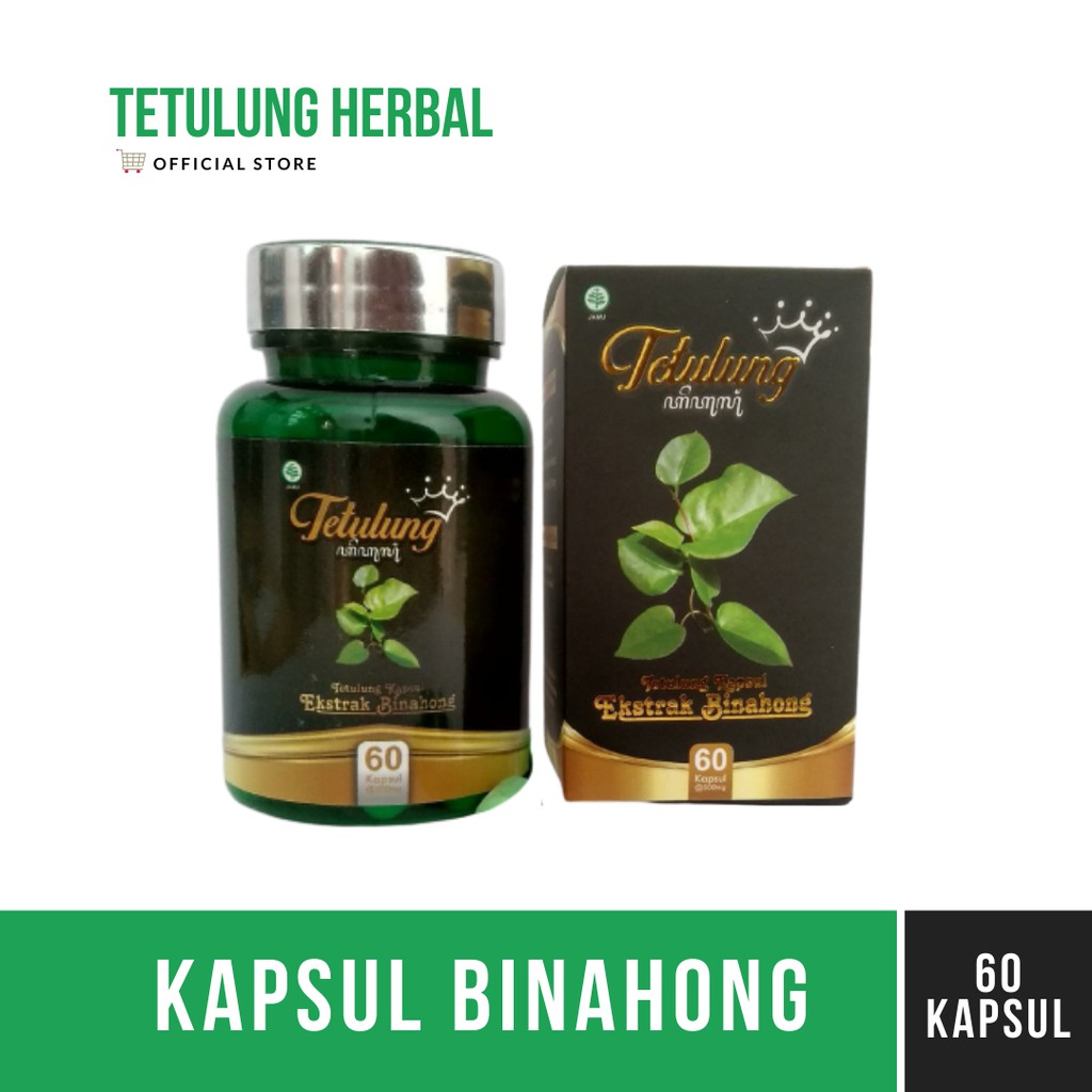 Kapsul Binahong - Obat Luka dan Gatal Premium Isi 60gram