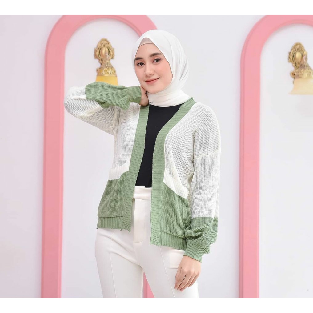 KALILA - FENY CARDY Cardigan Rajut Wanita Dewasa | Kardigan Rajut Wanita