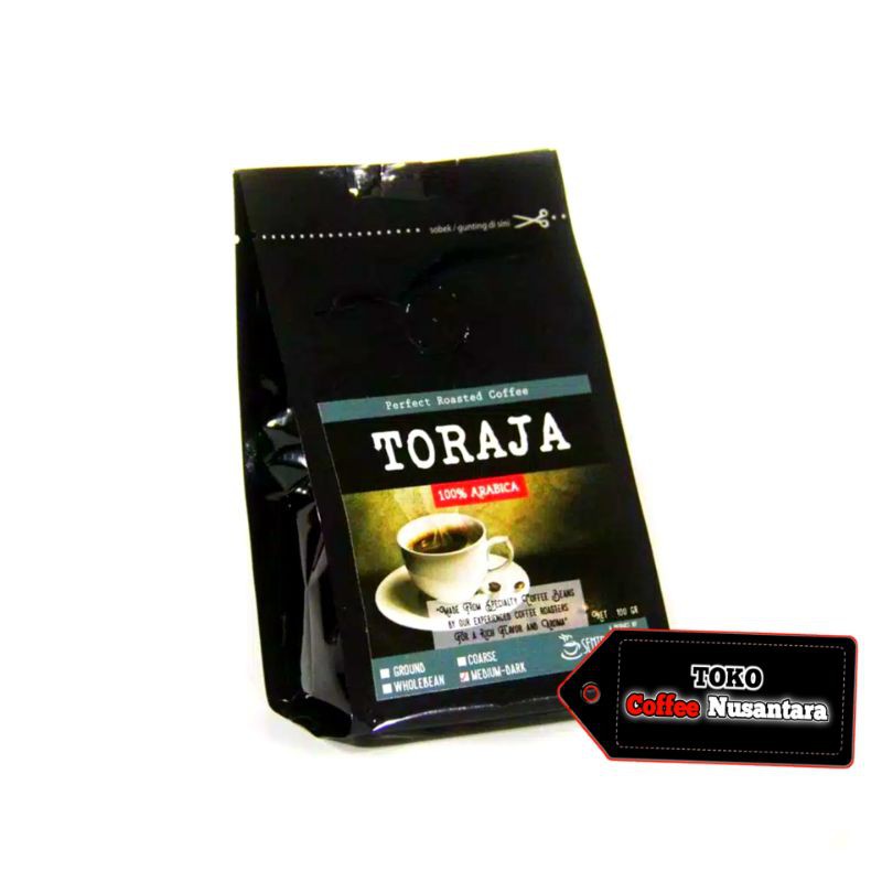 

Arabica Kopi Toraja Sapan 100 Gram - Bubuk / Biji - Premium Kopi Arabika