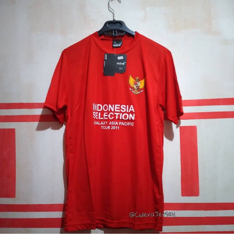 Jersey Original Timnas Indonesia Selection LA Galaxy Tour 2011