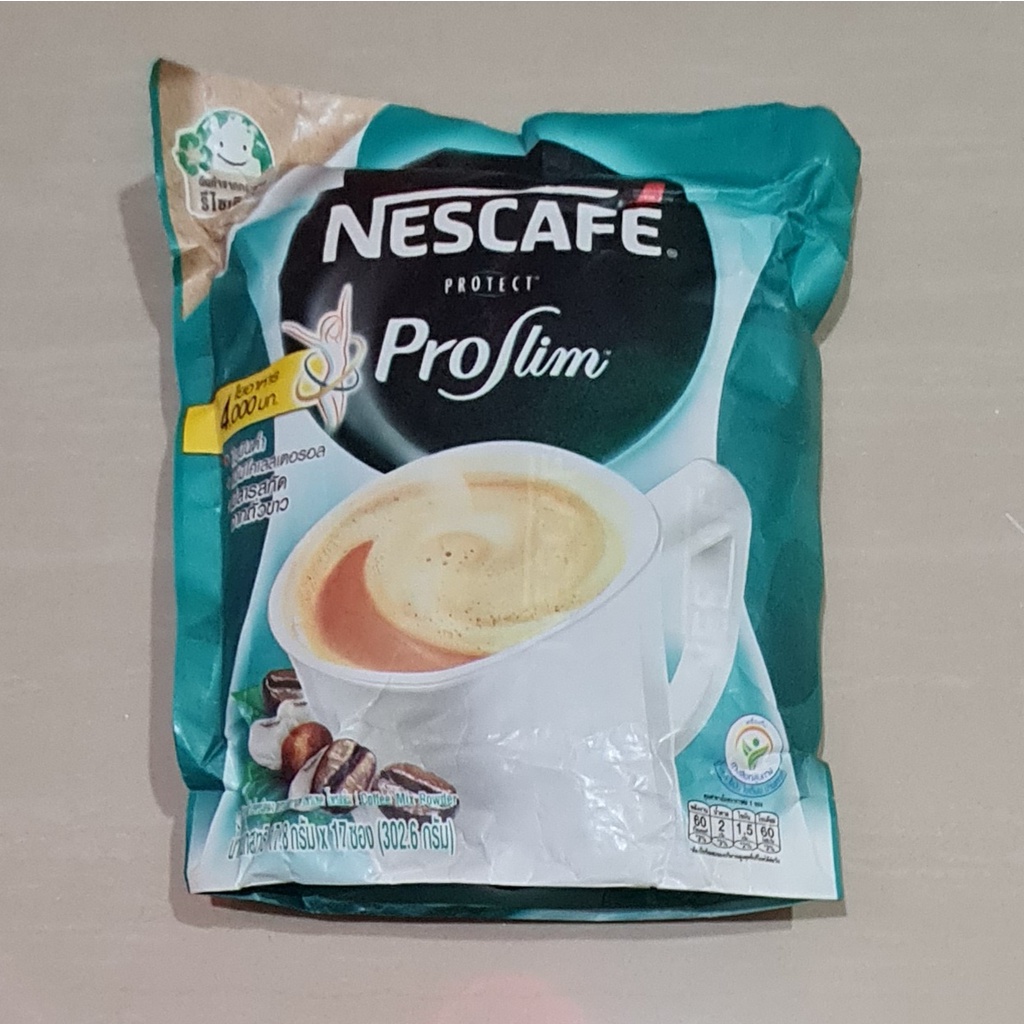 

Nescafe Protect Pro Slim Coffee Mix Powder / Nescafe Proslim 17 x 17.8 Gram