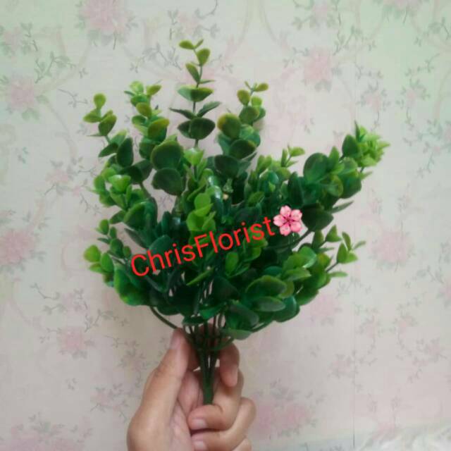 Rumput Daun Plastik Palsu Buatan Plastic Sintetis Dekorasi Hiasan Artificial 119