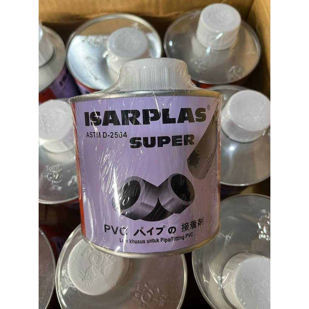 LEM PIPA PVC ISARPLAS KALENG 400G