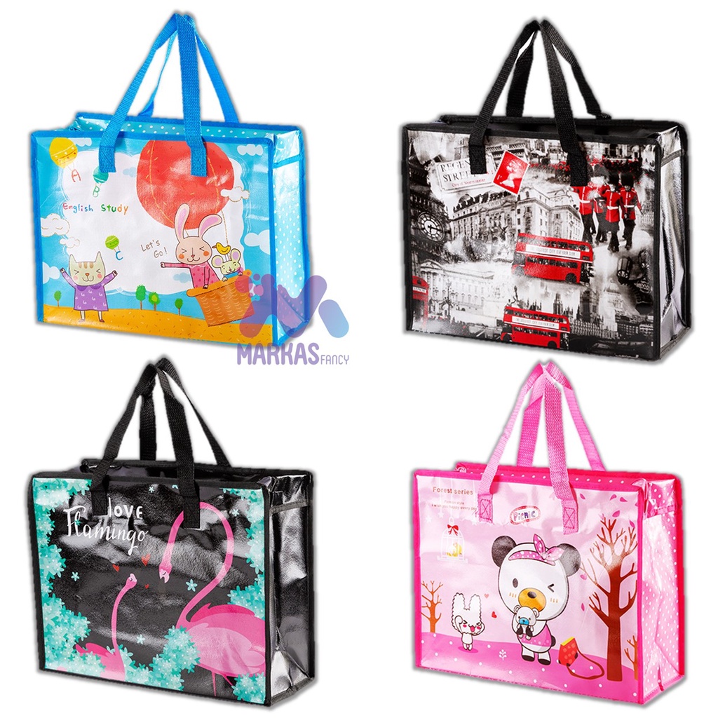 Tas karung Ukuran 40x30 Tas Baju Tas Mukena Tas Serba Guna