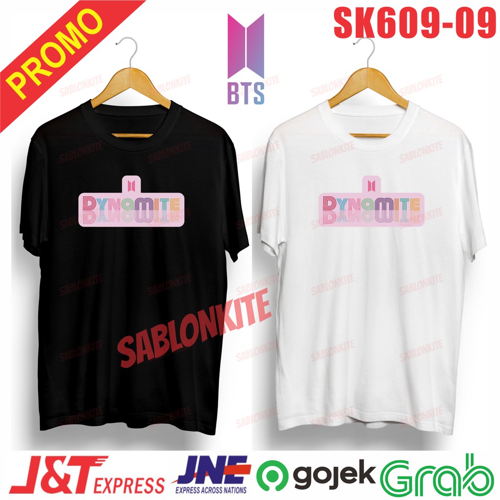 MURAH!!! Kaos KPOP Dynamite KPOP UNISEX COMBED 30S