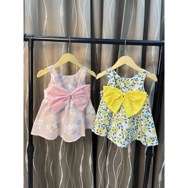 [eleypan.kids] Dress Anak BONUS TOPI IMPORT Quality Dress Summer Anak Terusan Tanpa Lengan Impor Dress Pantai