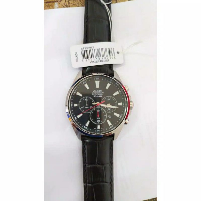 Angelswatch jam tangan alba pria original garansi 1 tahun AT3G59