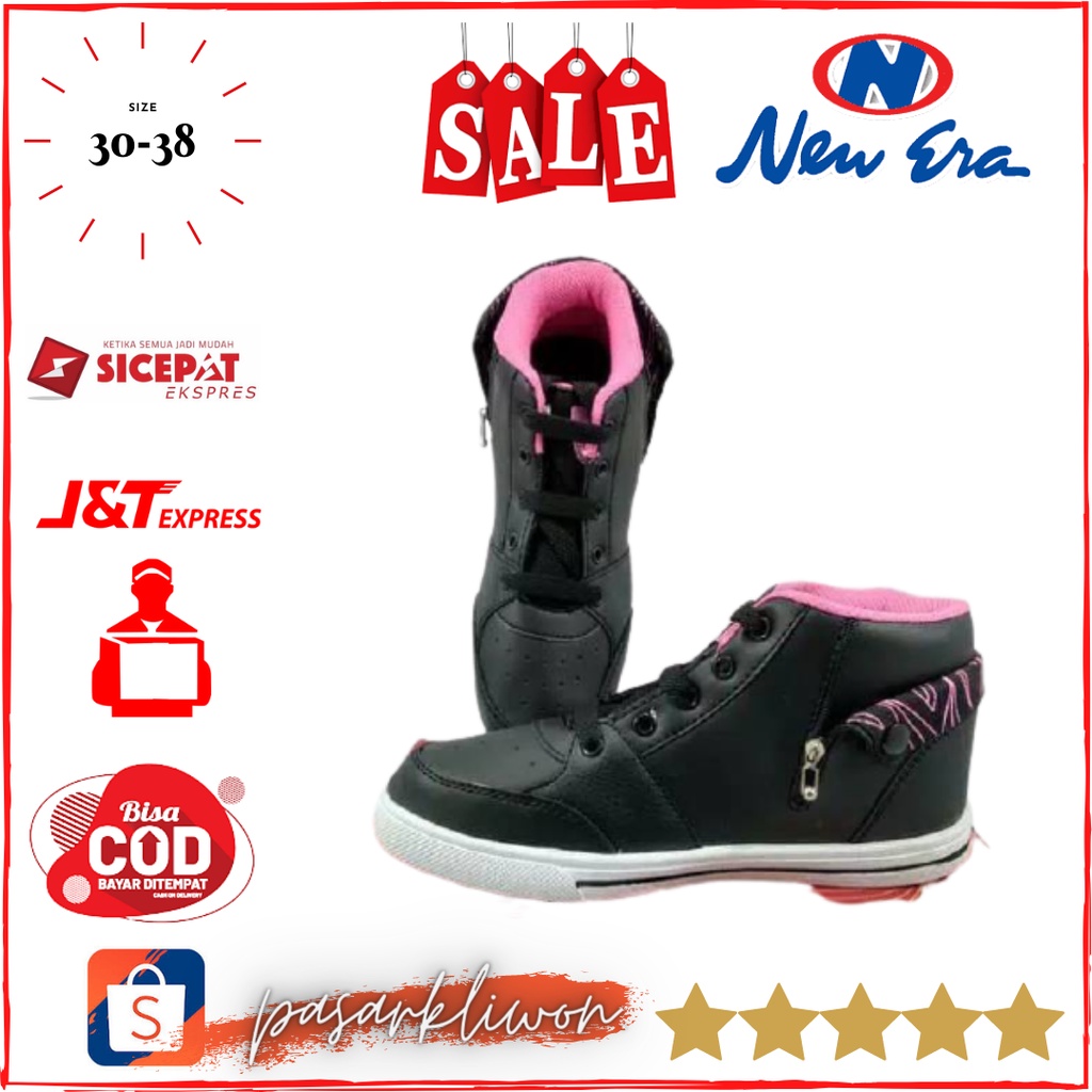 COD NEW ERA tuscany Hitam-Pink & Hitam-Hitam Size 30-38