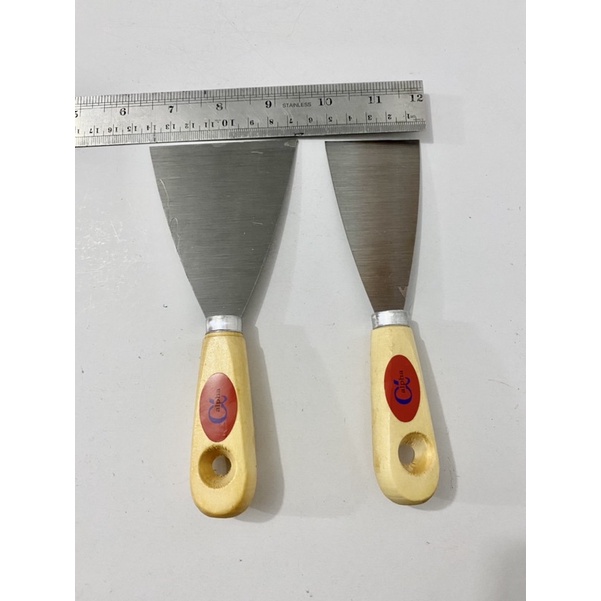 Kape / Scraper Gagang Kayu Murah 2” dan 3”