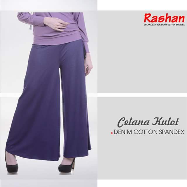 KULOT,size 2XL, Denim Cotton Spandek ,  RASHAN, Kualitas Prima