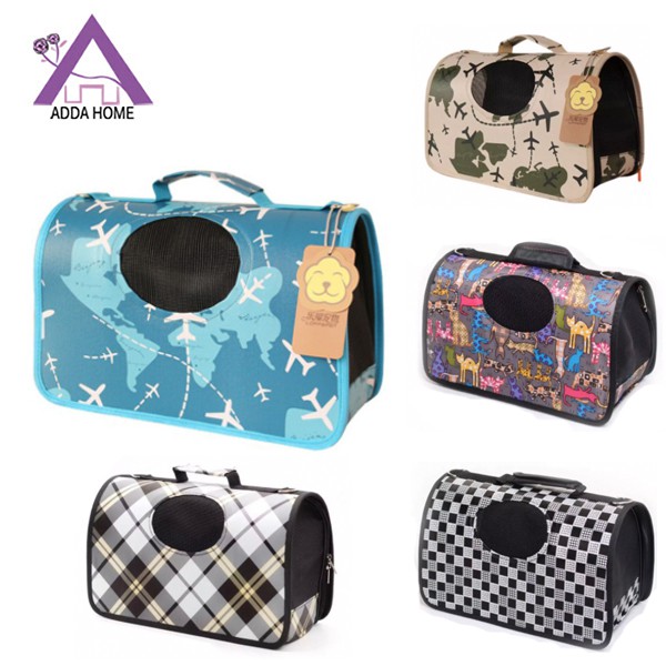 Adda Home - Waterproof Pet Carrier Bag Tas Anjing Kucing Kelinci Slempang Dapat Dilipat Travel Outdoor