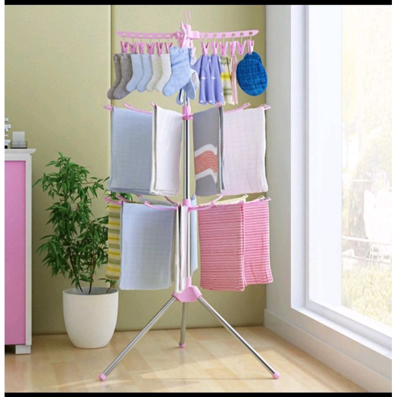 jemuran menara,jemuran baju bayi,jemuran bayi