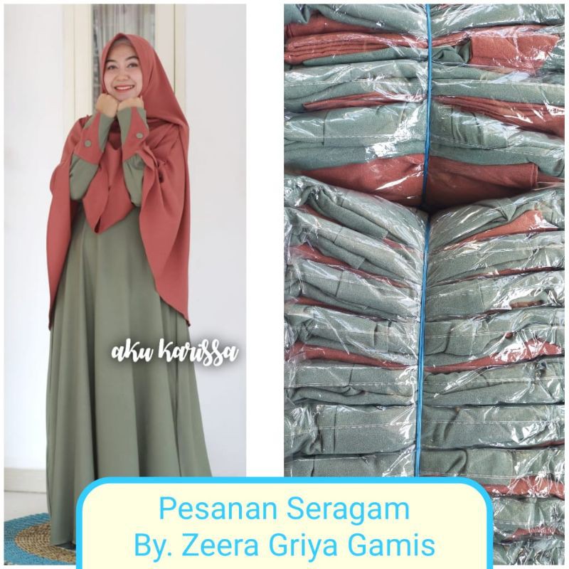 SERAGAMAN GAMIS AKU KARISSA ORIGINAL
