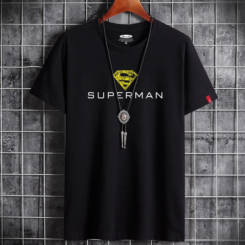 BS//TERLARIS//BAJU KAOS SUPERMAN TANGAN PENDEK PRIA DAN WANITA//GOOD QUALITY