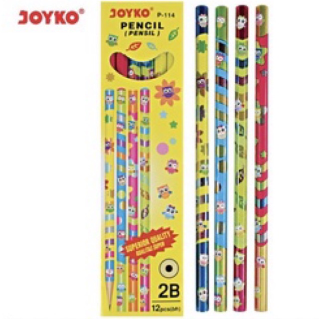 

Pensil 2b Joyko P-114 (12pcs)