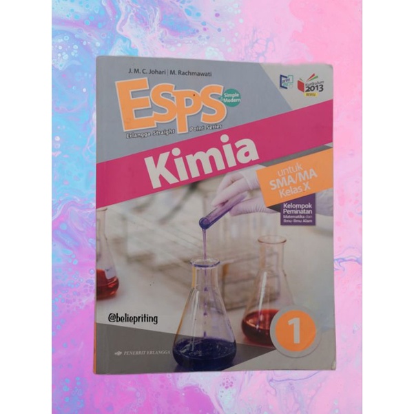 

Kimia ESPS Kls 10 (ERLANGGA)