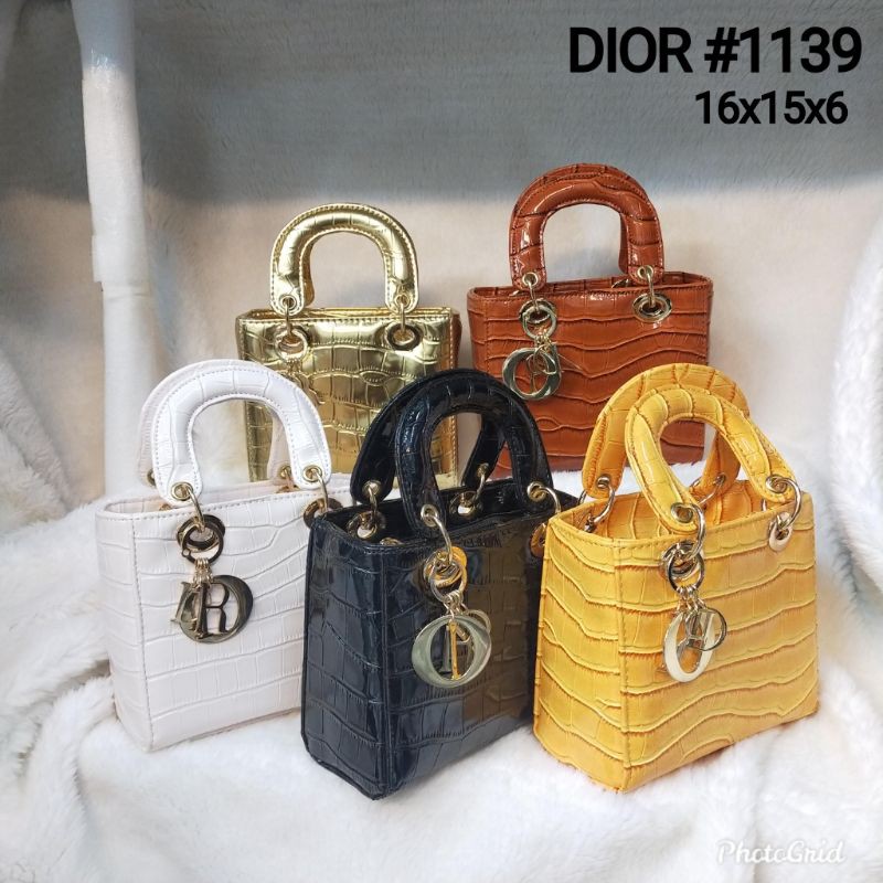 TAS SELEMPANG J'DIOR CROCO MINI 1139#