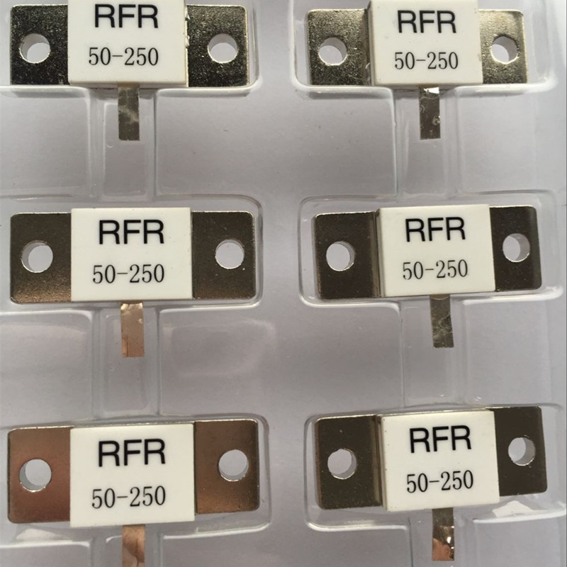 1pc Resistor Frekuensi Tinggi Rfr50-250 Rfr 50-250 Rfr-50-250 50 Ohms 250w