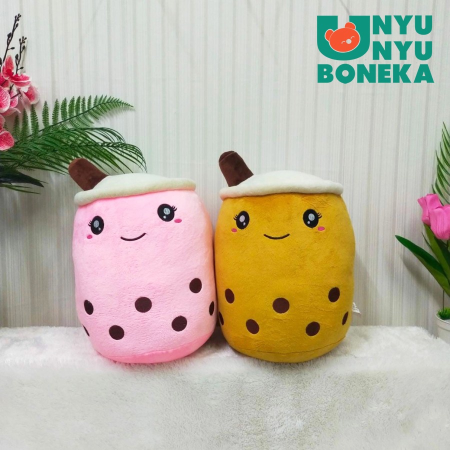 Boneka Bobba bubble tea Size 35cm/mainananak/bonekalucu/hadiahultah