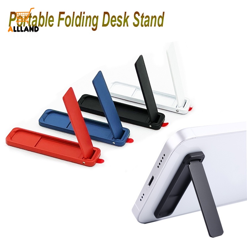 Bracket Stand Meja Lipat Mini Portable Holder Handphone / Tablet Universal Multi Sudut Adjustable Bahan Zinc Alloy