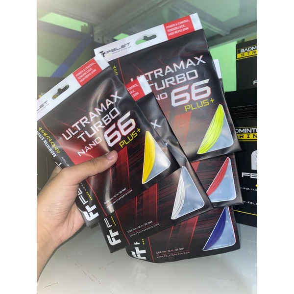 SENAR BADMINTON FELET ULTRAMAX TURBO NANO 66 PLUS +