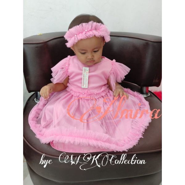 Almira gaun pesta anak / dress anak mewah